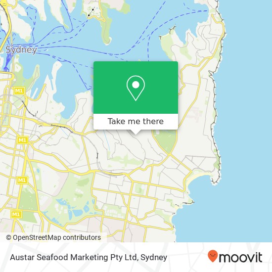 Austar Seafood Marketing Pty Ltd map