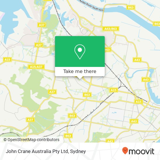 John Crane Australia Pty Ltd map