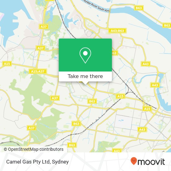 Camel Gas Pty Ltd map