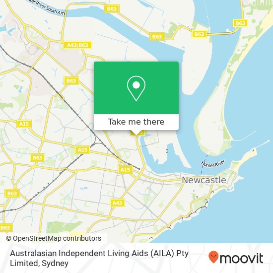 Australasian Independent Living Aids (AILA) Pty Limited map