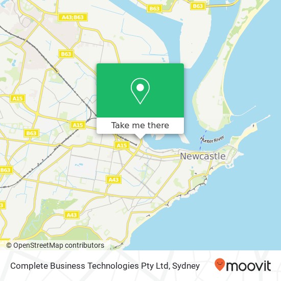 Complete Business Technologies Pty Ltd map