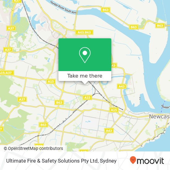 Ultimate Fire & Safety Solutions Pty Ltd map