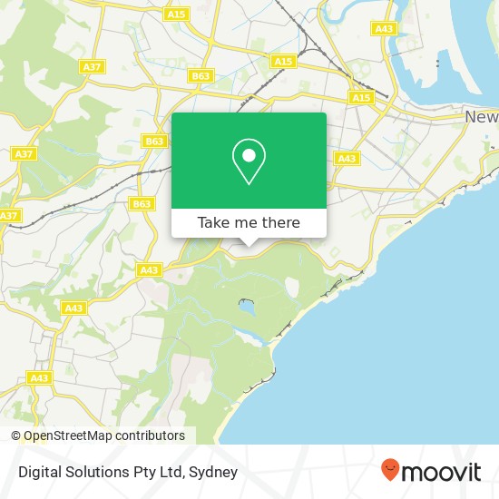 Digital Solutions Pty Ltd map