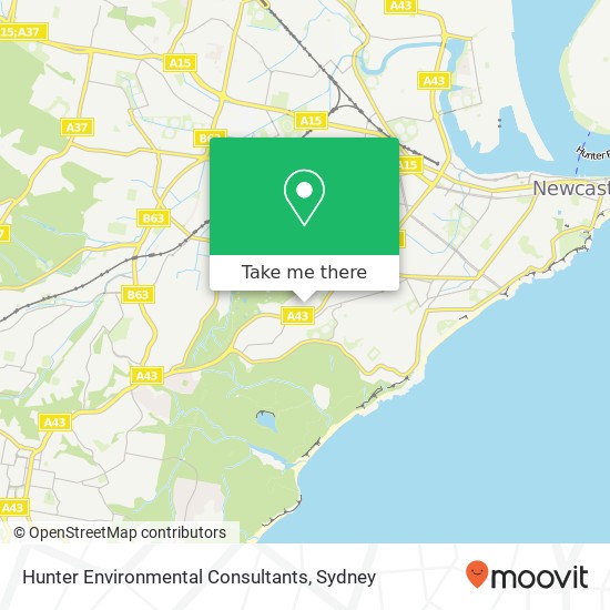 Hunter Environmental Consultants map