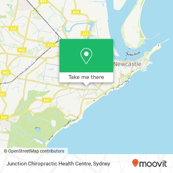 Junction Chiropractic Health Centre map