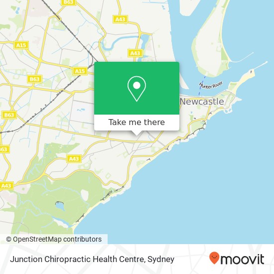 Mapa Junction Chiropractic Health Centre