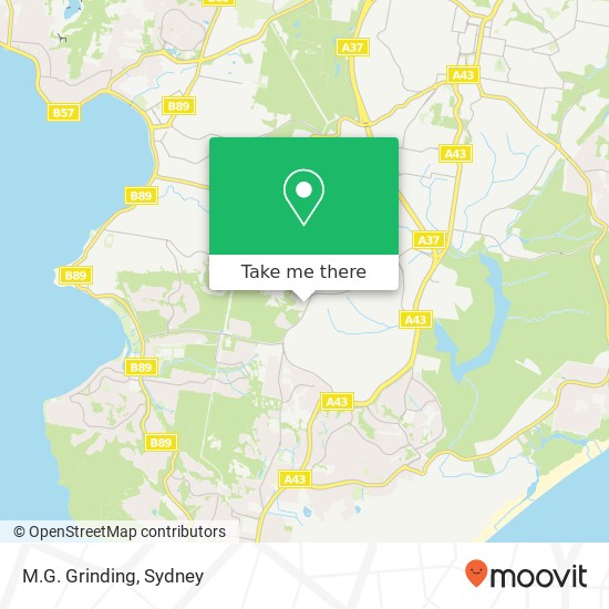 Mapa M.G. Grinding