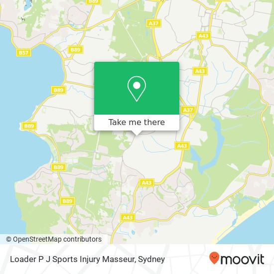 Mapa Loader P J Sports Injury Masseur