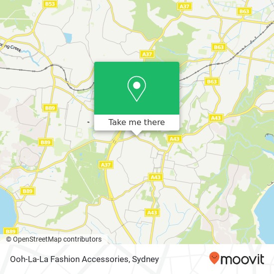 Ooh-La-La Fashion Accessories map