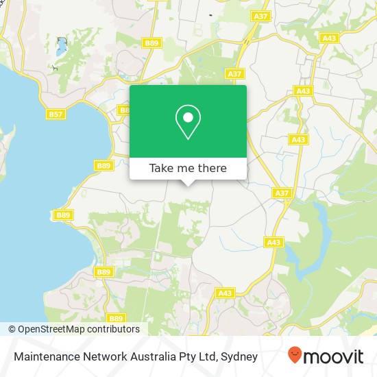 Maintenance Network Australia Pty Ltd map