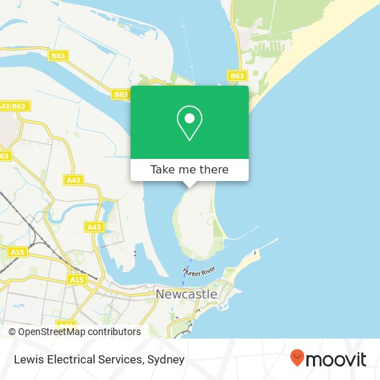 Lewis Electrical Services map