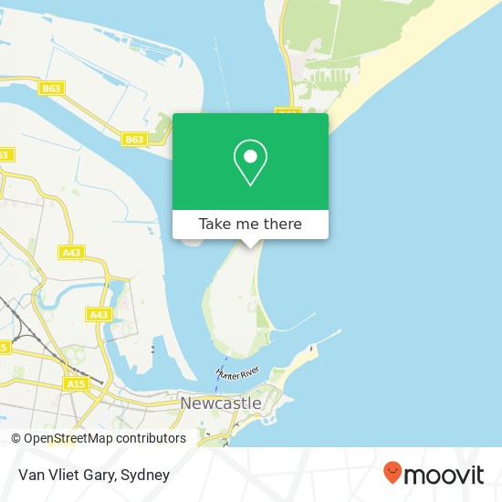 Mapa Van Vliet Gary