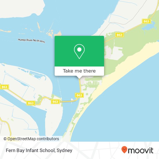 Fern Bay Infant School map