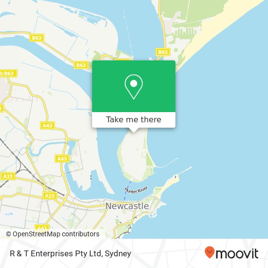 R & T Enterprises Pty Ltd map