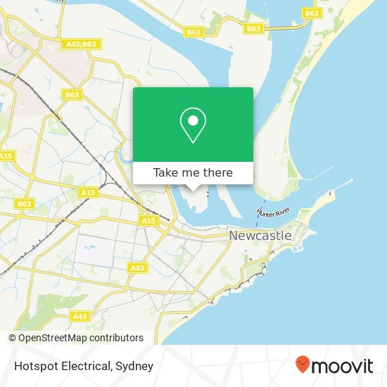 Hotspot Electrical map