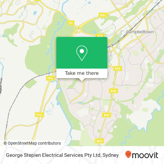 George Stepien Electrical Services Pty Ltd map