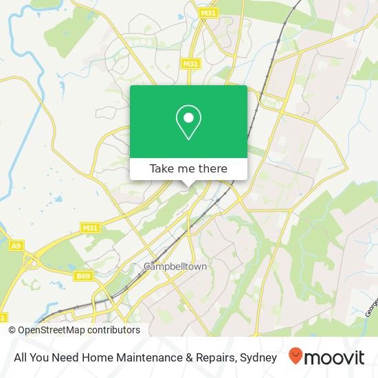 All You Need Home Maintenance & Repairs map