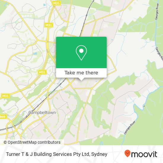 Turner T & J Building Services Pty Ltd map