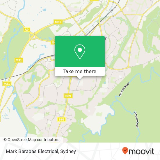 Mark Barabas Electrical map