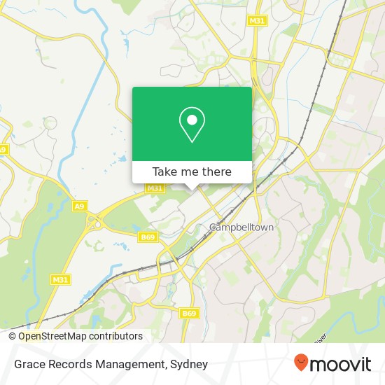 Grace Records Management map