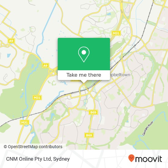 CNM Online Pty Ltd map