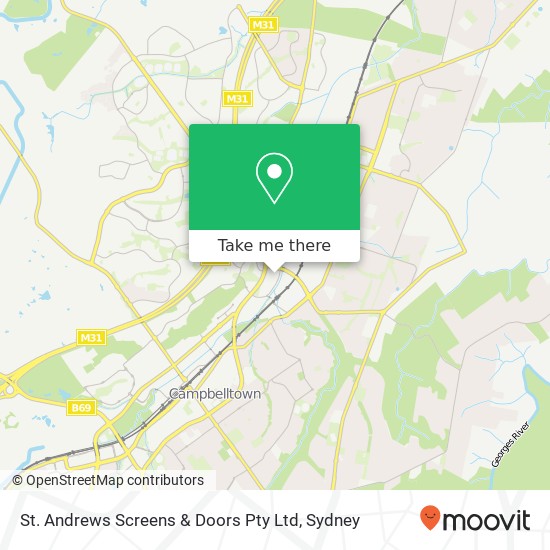 St. Andrews Screens & Doors Pty Ltd map