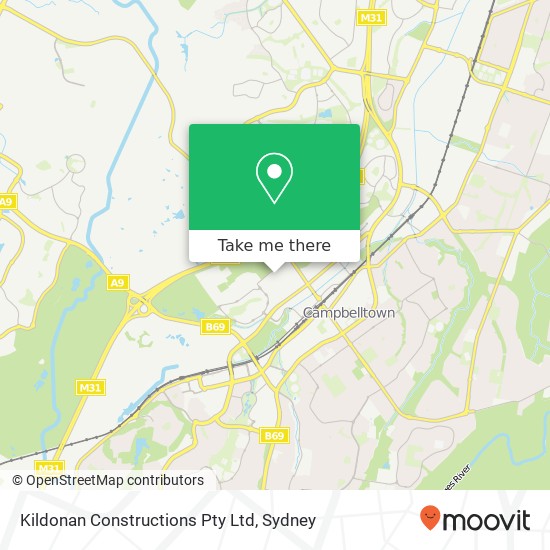 Kildonan Constructions Pty Ltd map