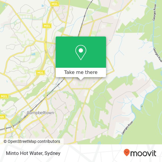 Minto Hot Water map