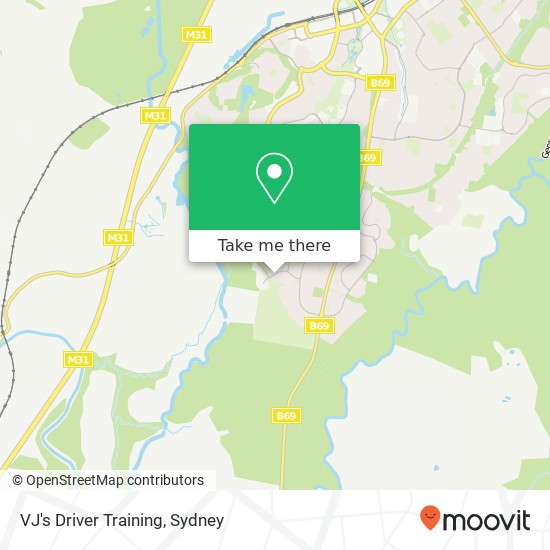 VJ's Driver Training map