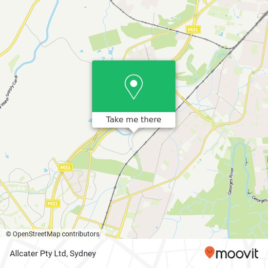 Allcater Pty Ltd map