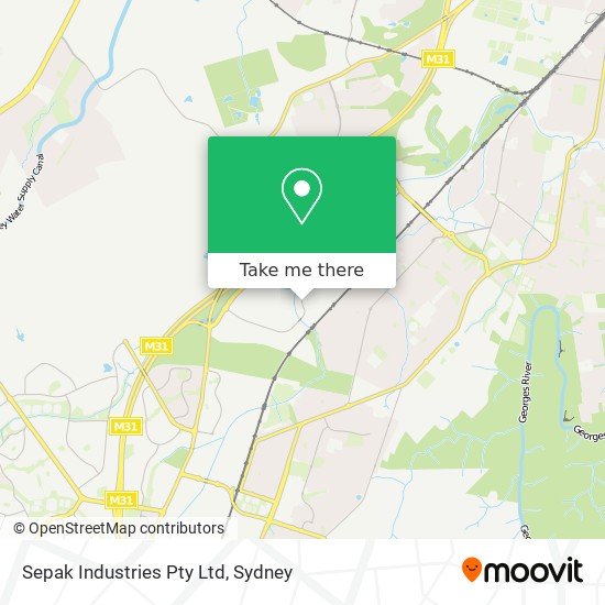 Sepak Industries Pty Ltd map