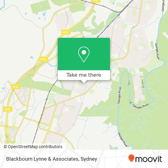 Blackbourn Lynne & Associates map