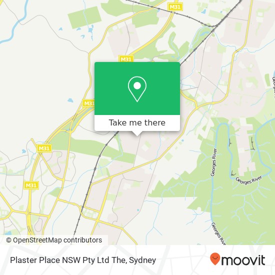 Plaster Place NSW Pty Ltd The map