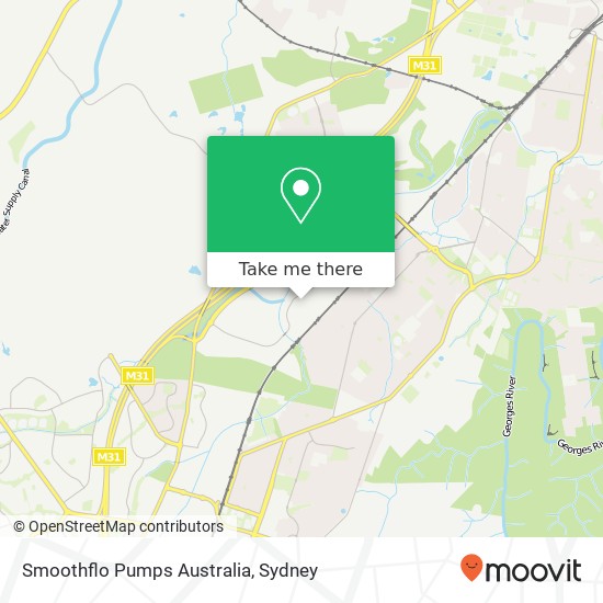 Mapa Smoothflo Pumps Australia