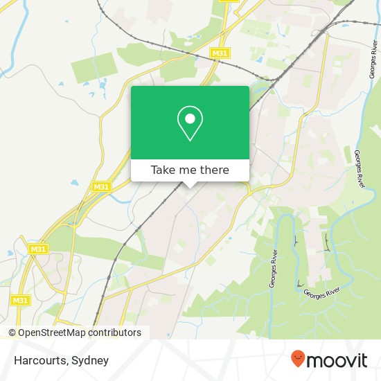 Harcourts map