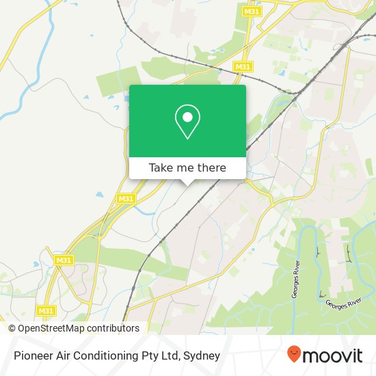 Pioneer Air Conditioning Pty Ltd map
