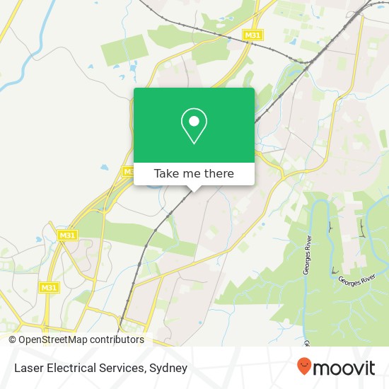 Mapa Laser Electrical Services