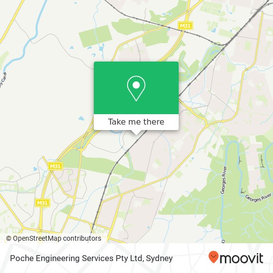 Poche Engineering Services Pty Ltd map