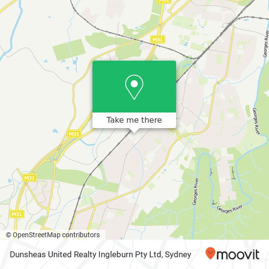 Dunsheas United Realty Ingleburn Pty Ltd map