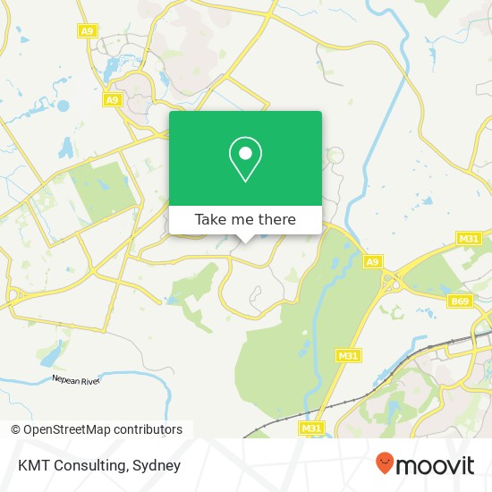 KMT Consulting map