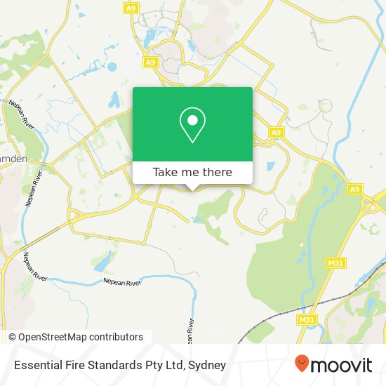 Essential Fire Standards Pty Ltd map