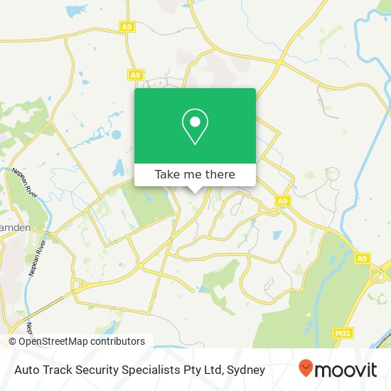 Auto Track Security Specialists Pty Ltd map