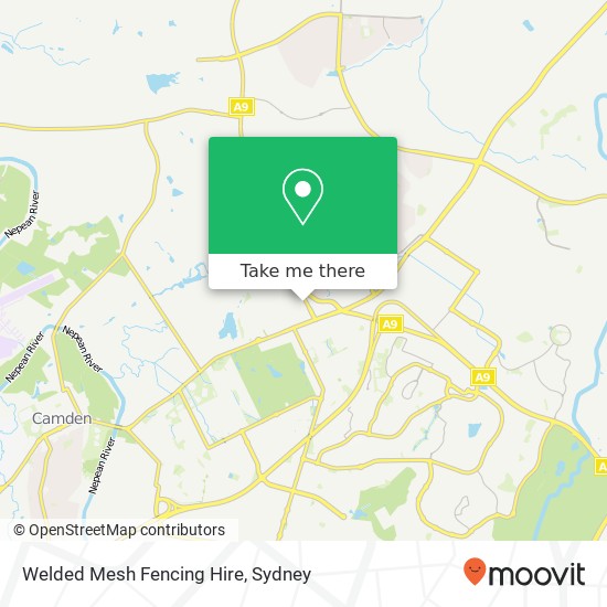 Welded Mesh Fencing Hire map