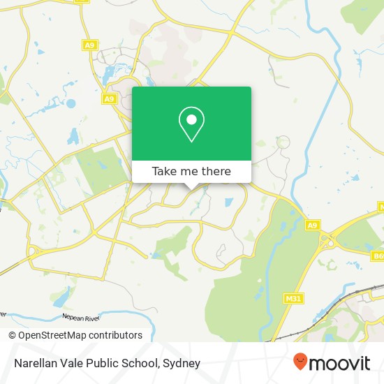 Narellan Vale Public School map