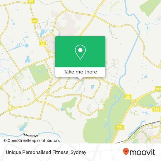 Unique Personalised Fitness map