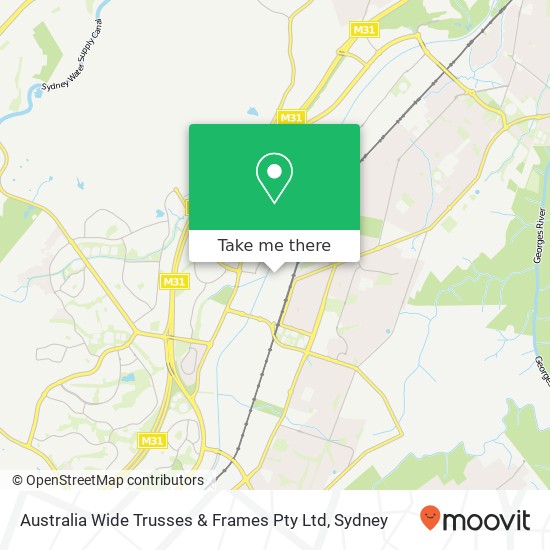 Australia Wide Trusses & Frames Pty Ltd map