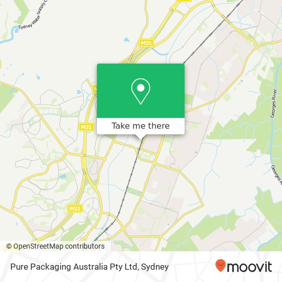 Pure Packaging Australia Pty Ltd map