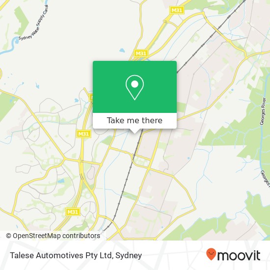 Talese Automotives Pty Ltd map