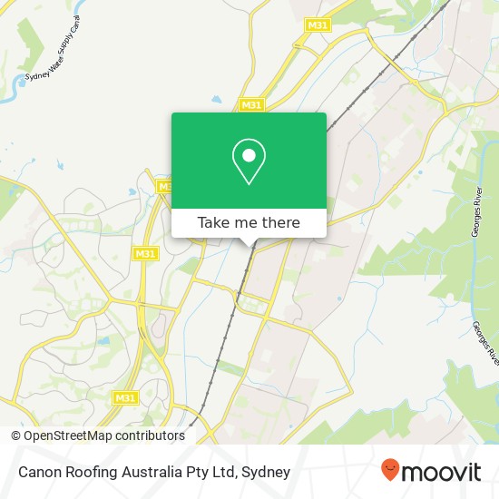 Canon Roofing Australia Pty Ltd map