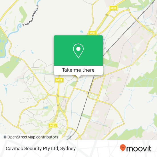 Mapa Cavmac Security Pty Ltd